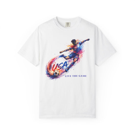 Premium Garment-Dyed Heavyweight  T-shirt/ Relaxed Fit/ 100% Ring - Spun Cotton