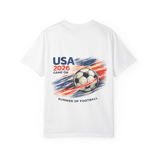 USA 2026 Soccer Graphic T-Shirt – Game On Summer Fan Tee